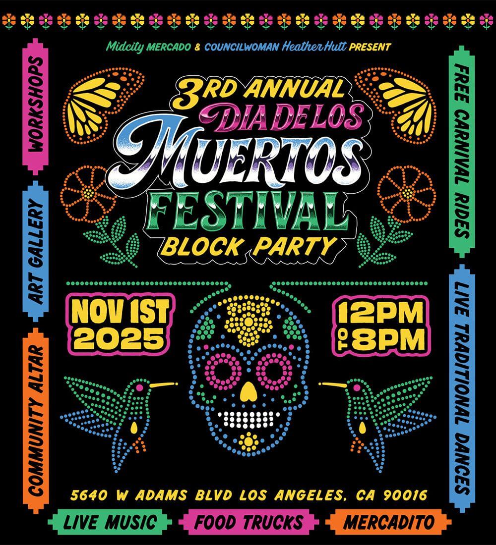 Dia De Los Muertos Festival Block Party