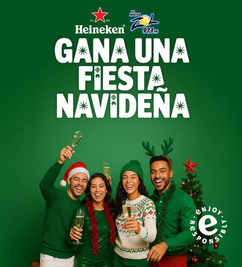 Gana una Fiesta Navideña