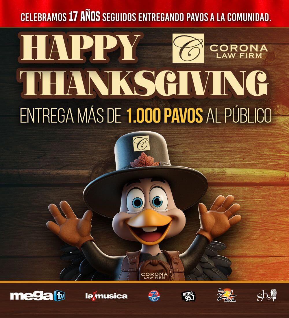 ¡Recoge tu Pavo Gratis!