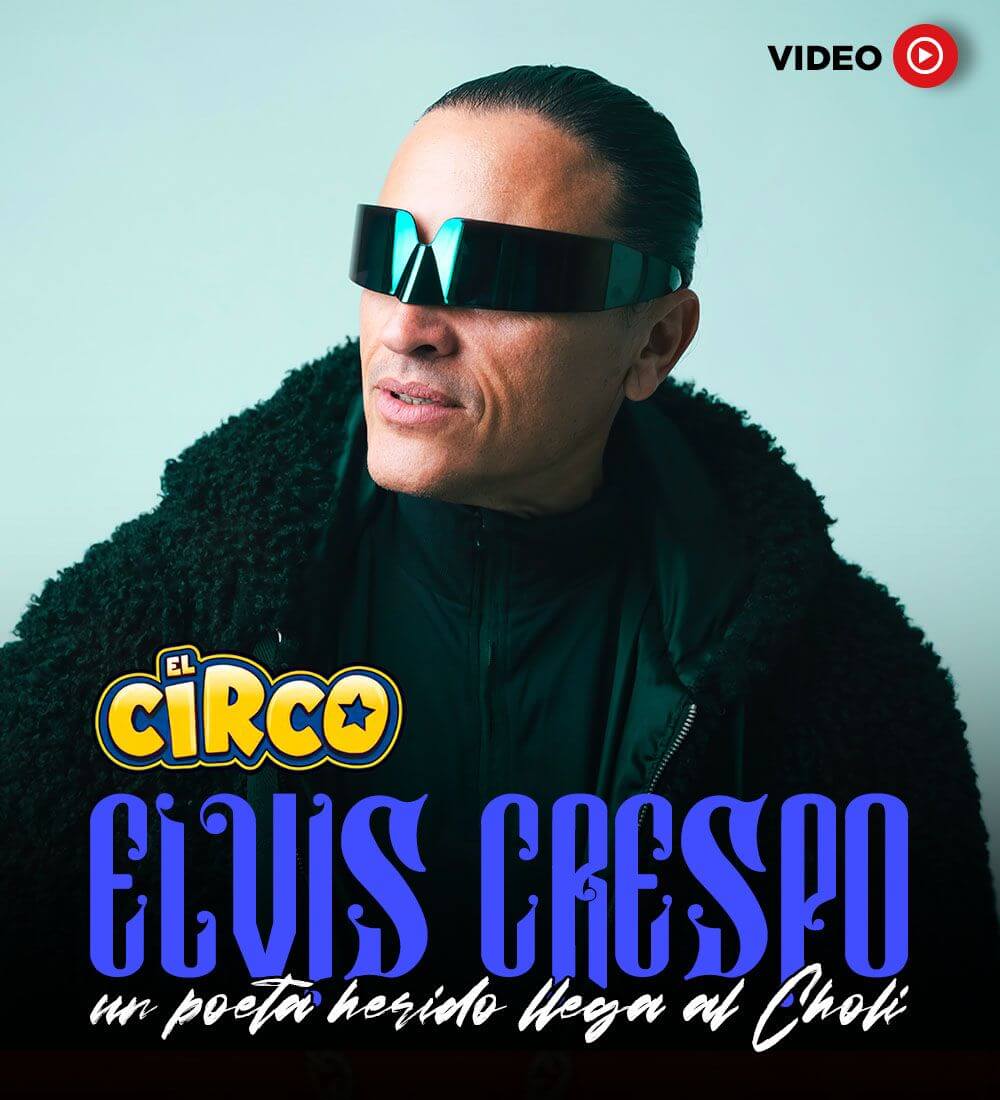 Elvis Crespo: Un poeta herido llega al Choli