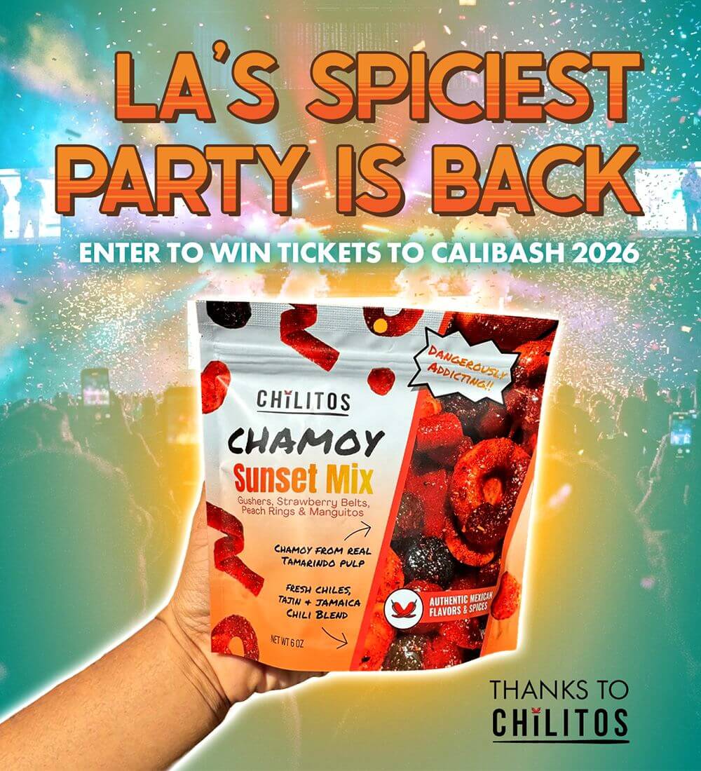 CALIBASH X CHILITOS: ENTER TO WIN TICKETS