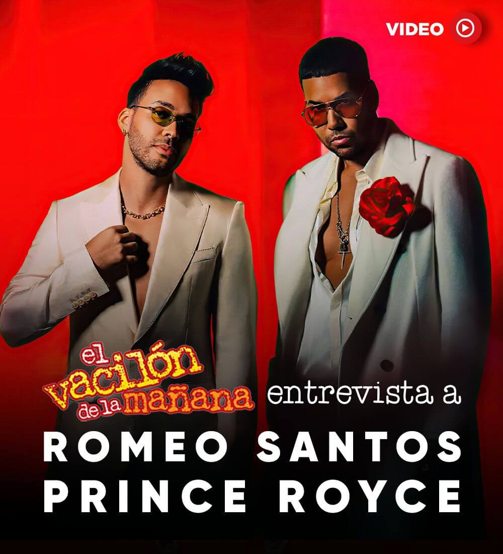 El Vacilón de La Mañana entrevista a Romeo Santos y Prince Royce