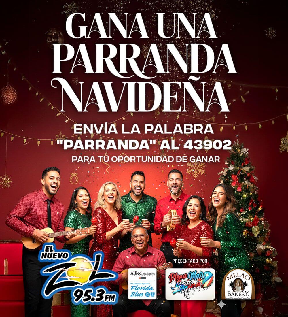 Gana un Parranda Navideña