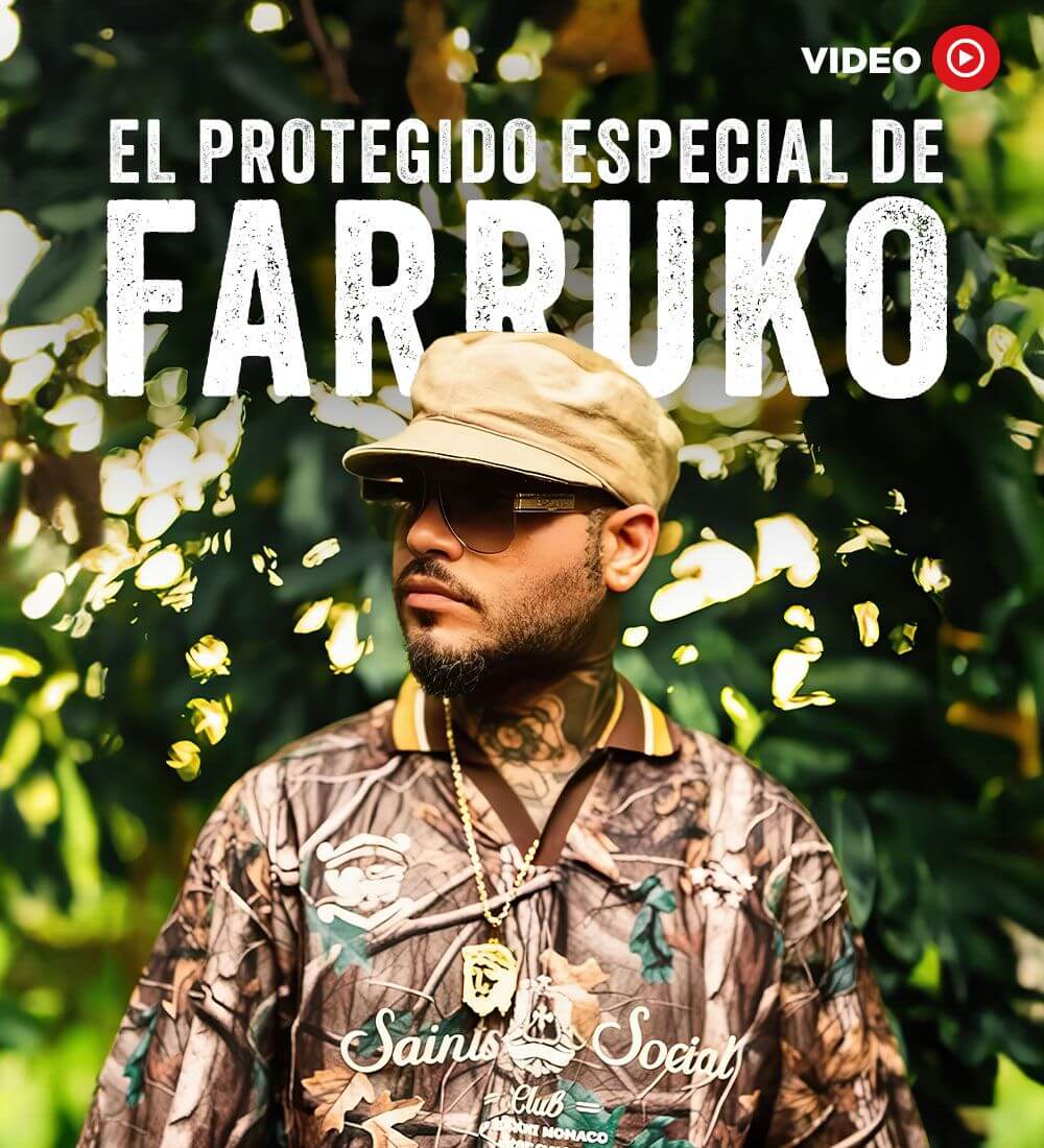 Conoce el protegido especial de Farruko