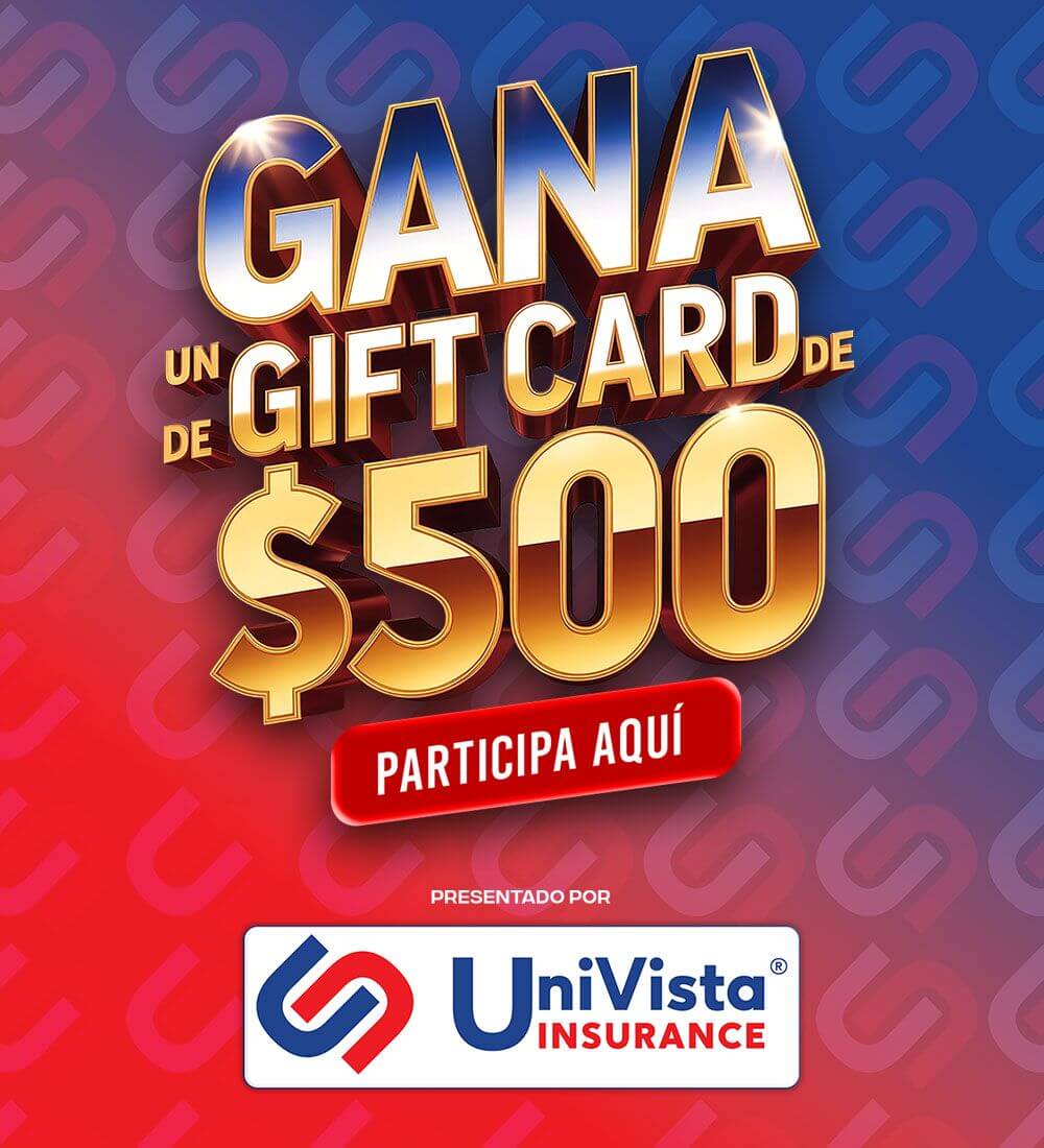 Gana $500 con Univista Insurance