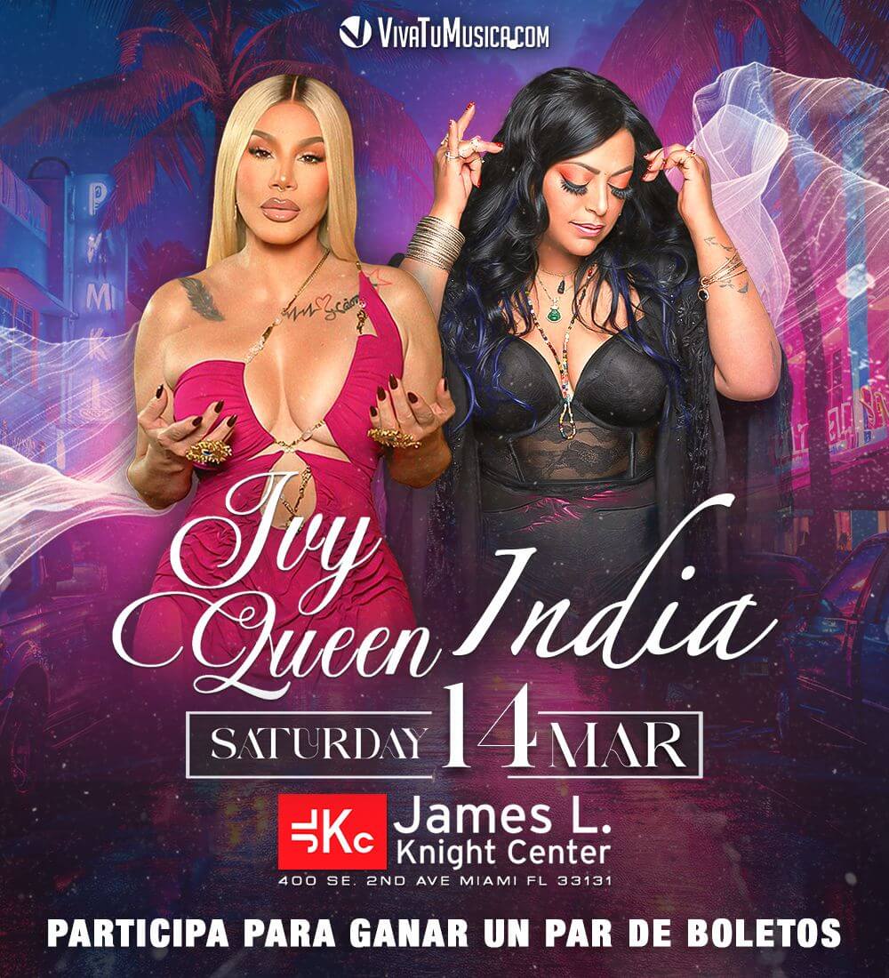 Participa para ganar entradas para ver a Ivy Queen & India