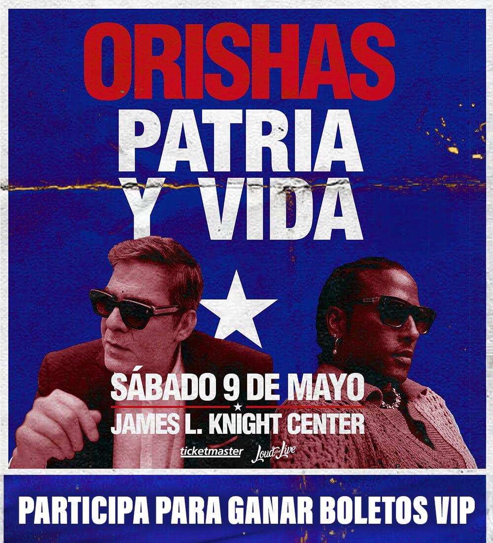 Gana VIP Tickets para Orishas en Concierto