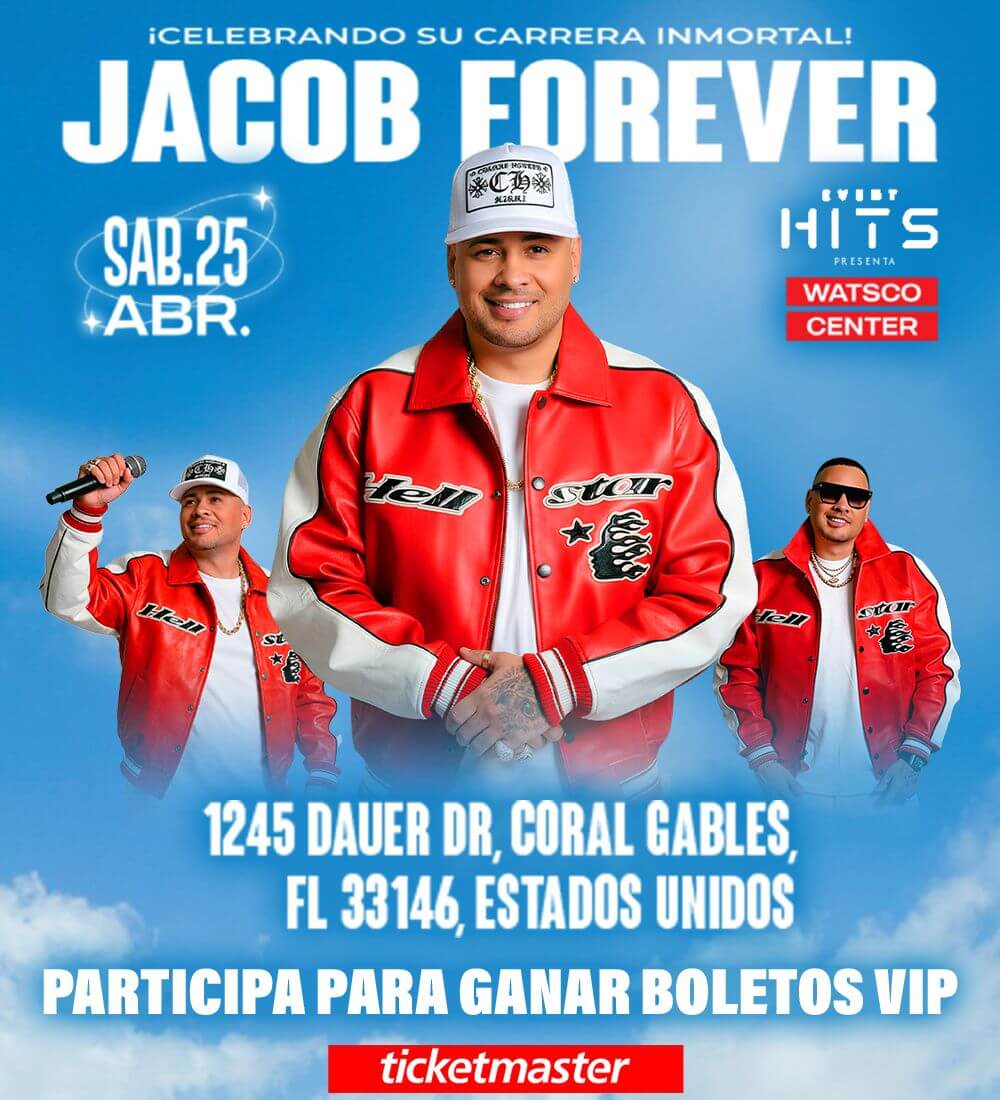 Gana boletos VIP para Jacob Forever