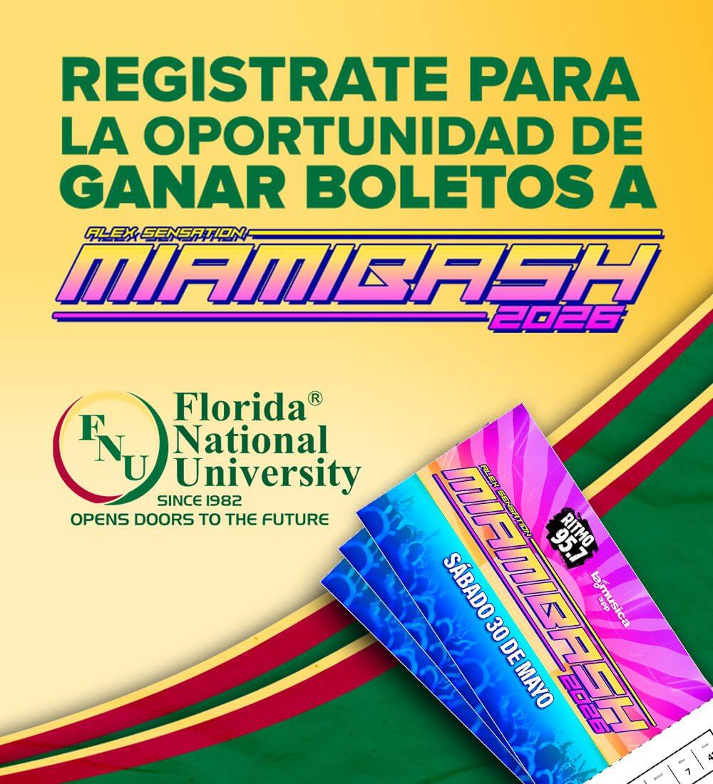 Participa para ganar un par de entradas para el Miami Bash 2026