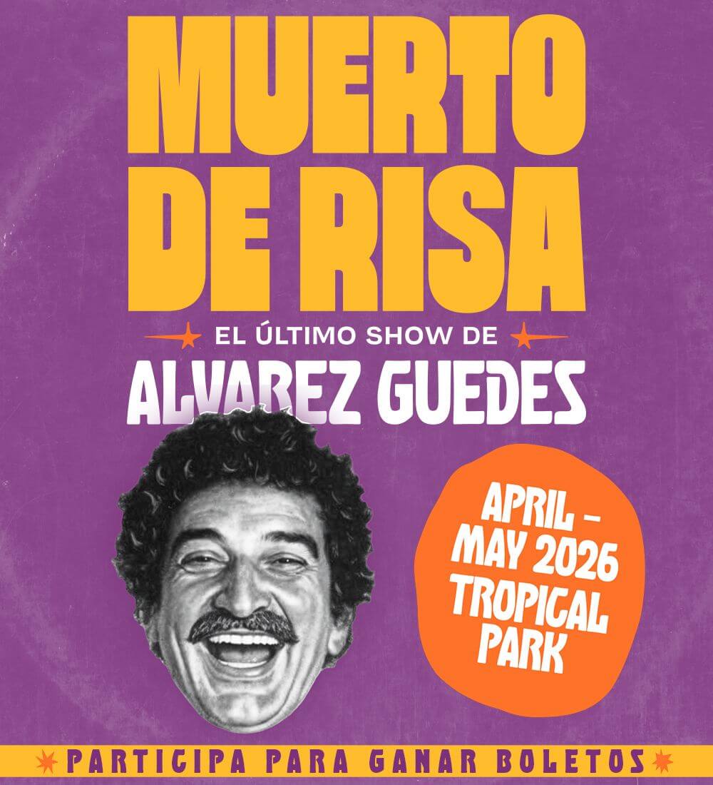 Participa Para Ganar entradas para Muerto de Risa, El Ultimo Show de Alvarez Guedes