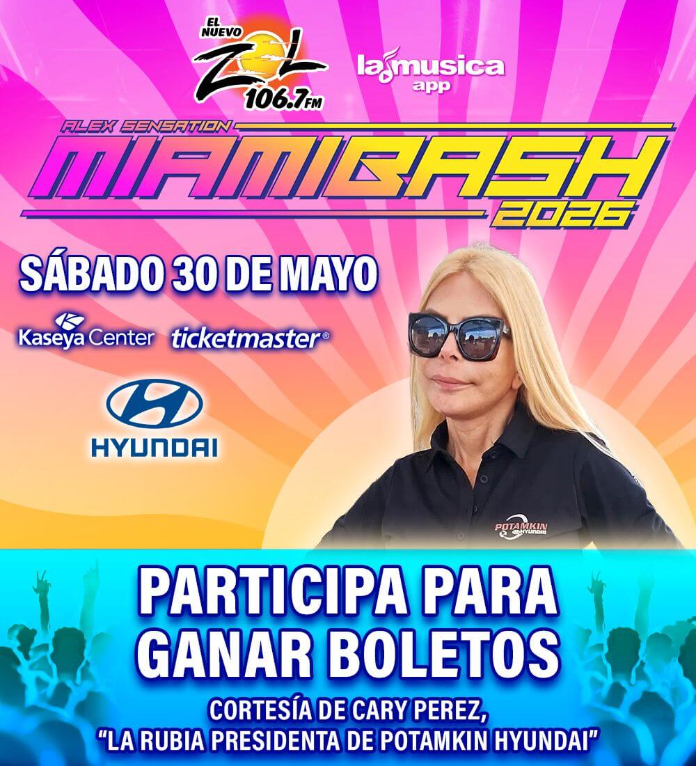 Potamkin Hyundai te invita para ganar boletos a Miami Bash