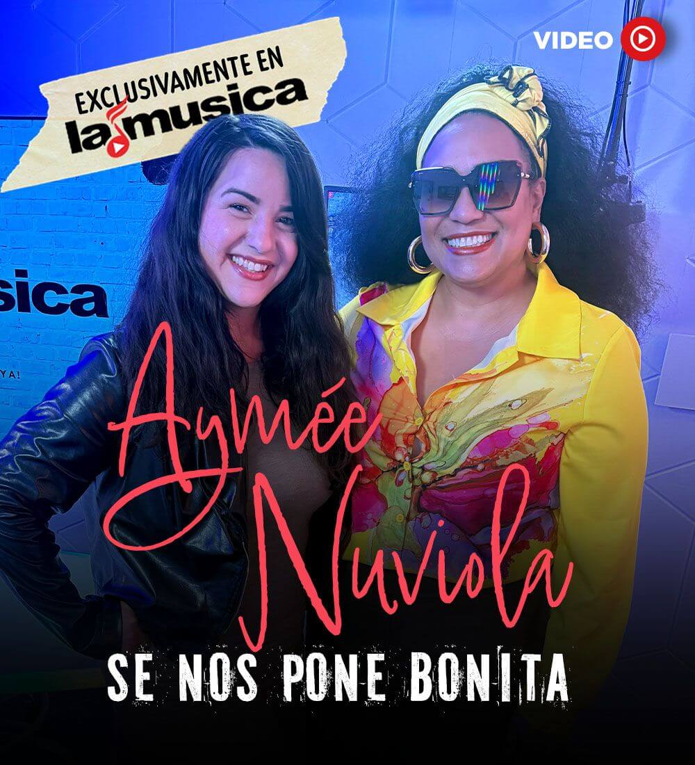 Aymée Nuviola se nos pone bonita
