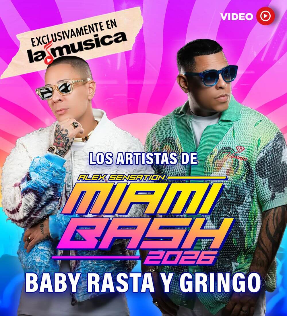 The artists of Miami Bash 2026: Baby Rasta y Gringo