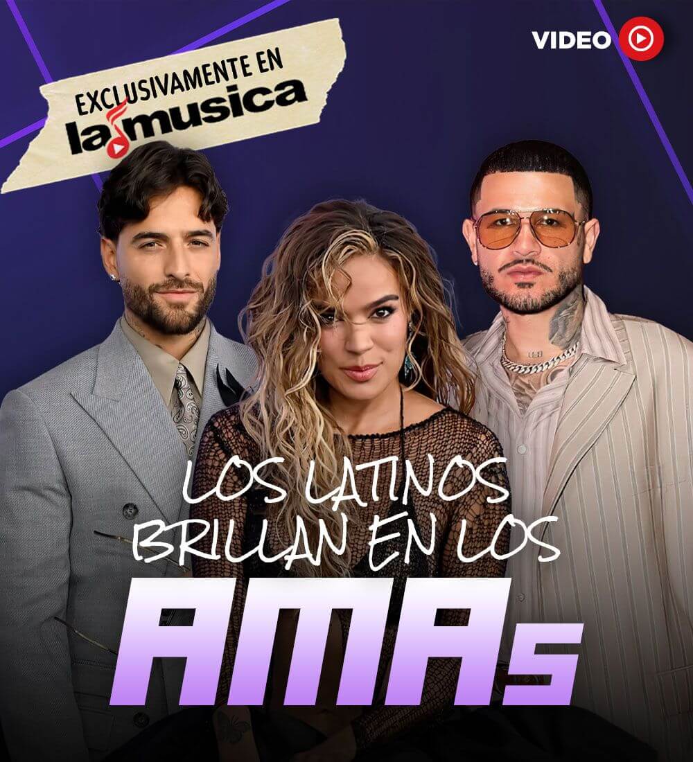 Los latinos brillan en los AMAs