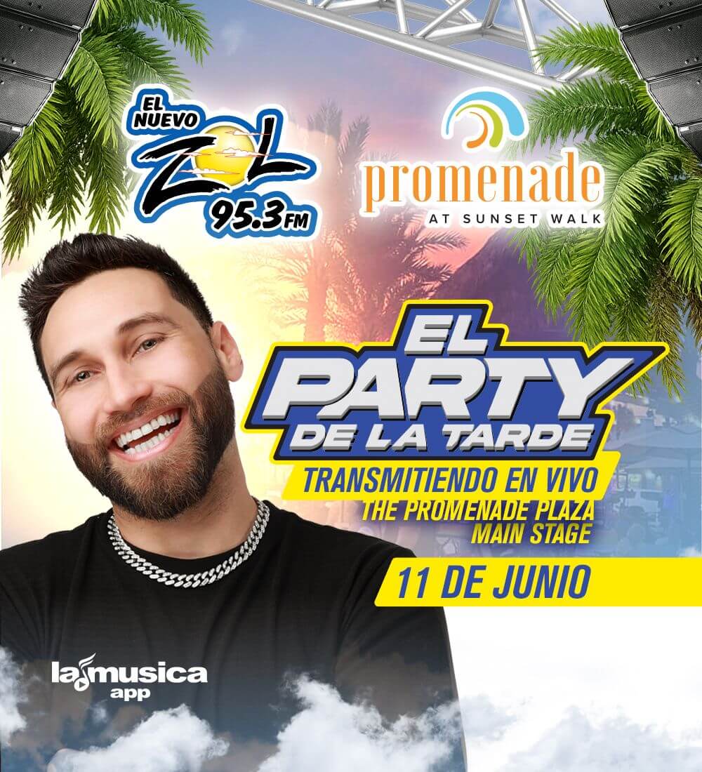 El Party De La Tarde LIVE from Promenade Plaza Main Stage