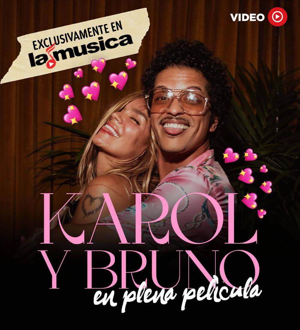 Karol y Bruno en plena película