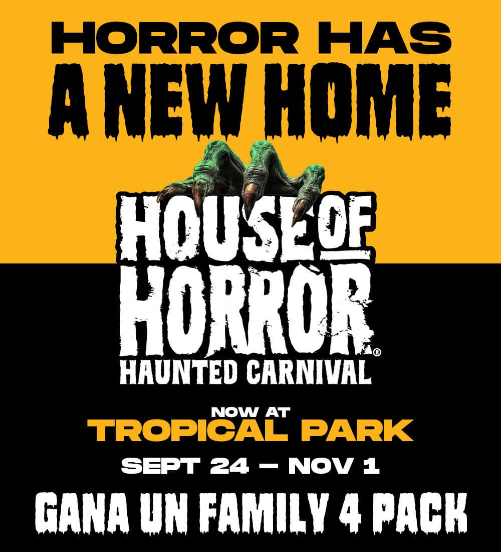 Gana un Family Four Pack para House of Horror
