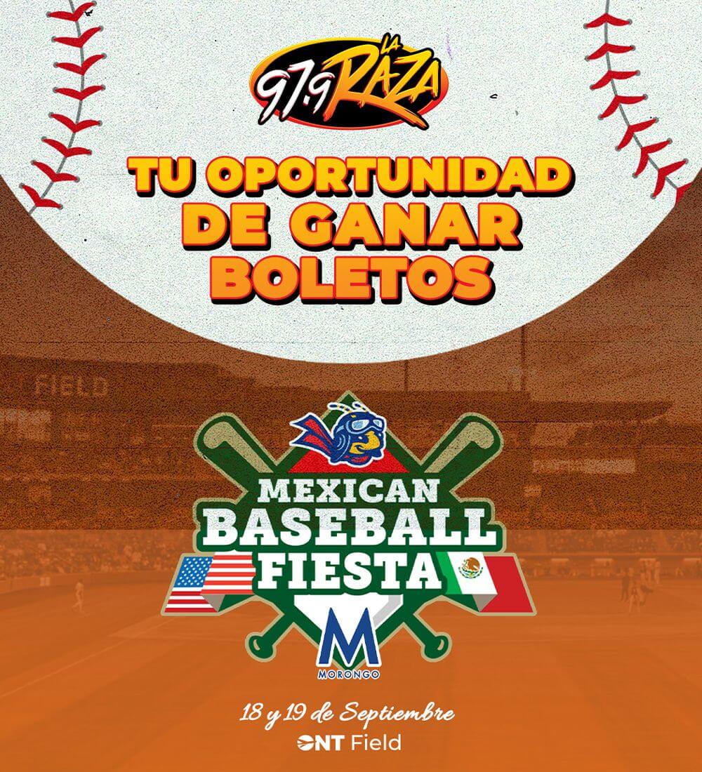 Tu oportunidad de ganar boletos para Mexican Baseball Fiesta
