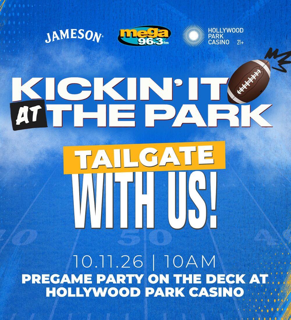 KICKIN' IT AT THE PARK PRE-GAME PARTY