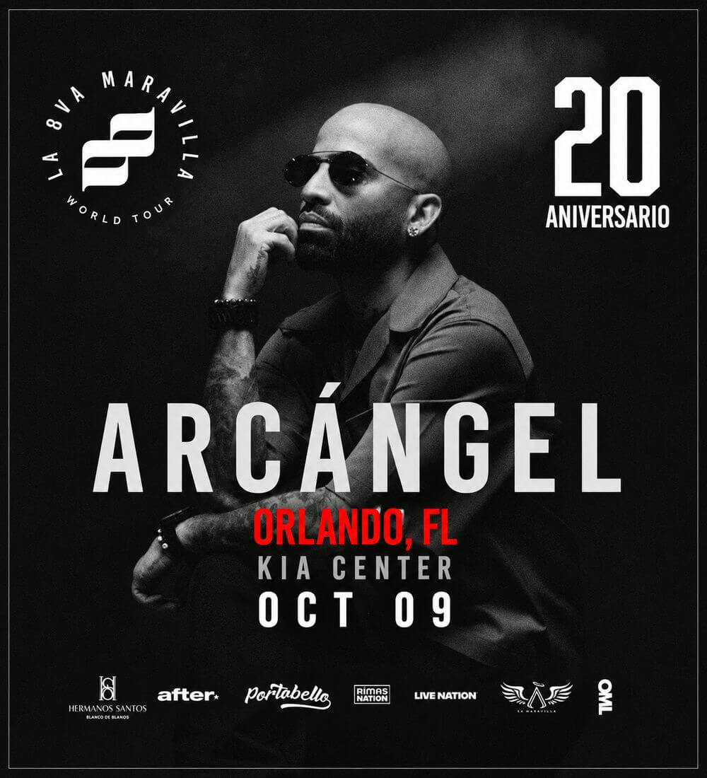 Gana Boletos para Arcángel 20 Aniversario