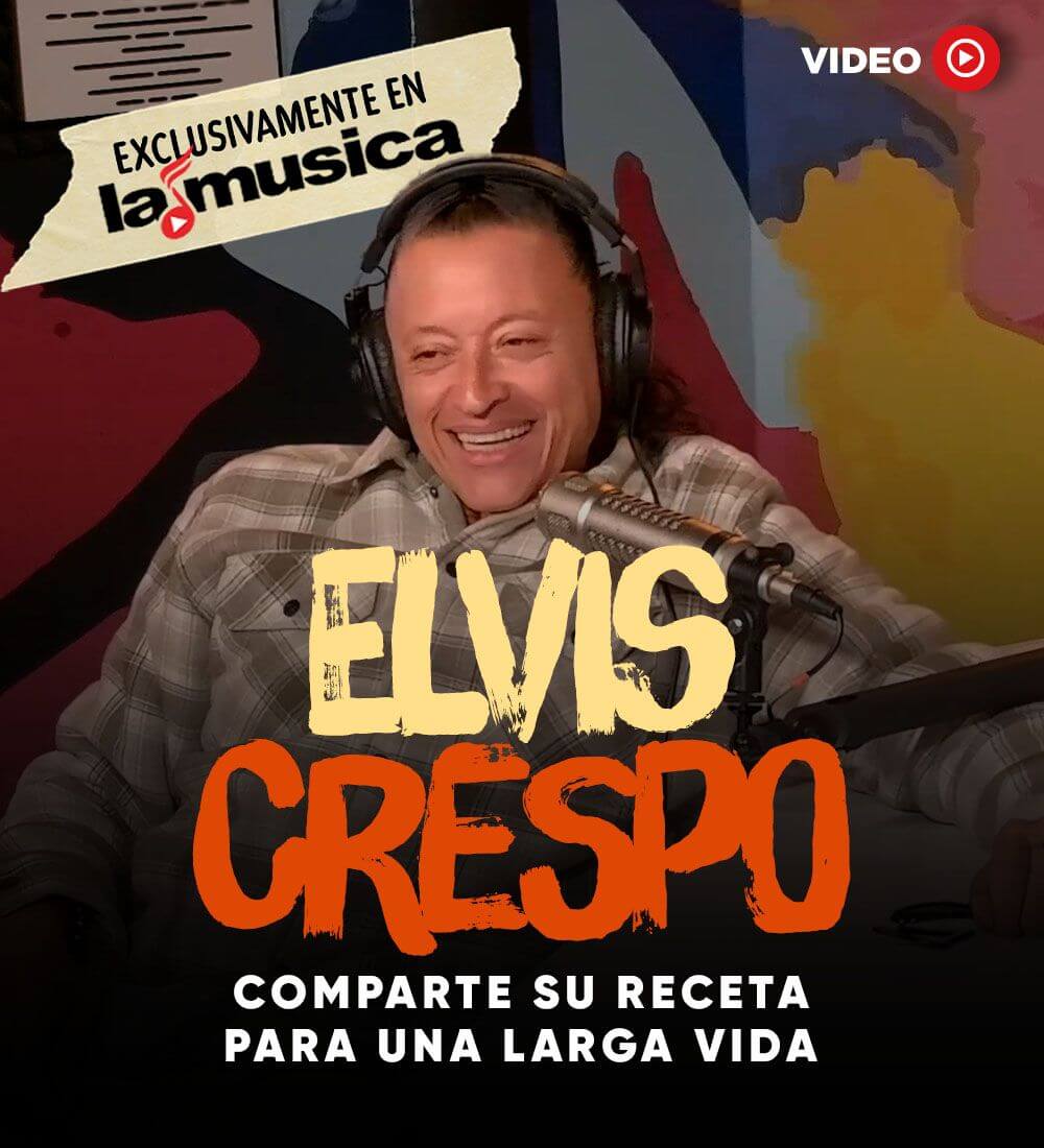 Elvis Crespo comparte su receta para una larga vida
