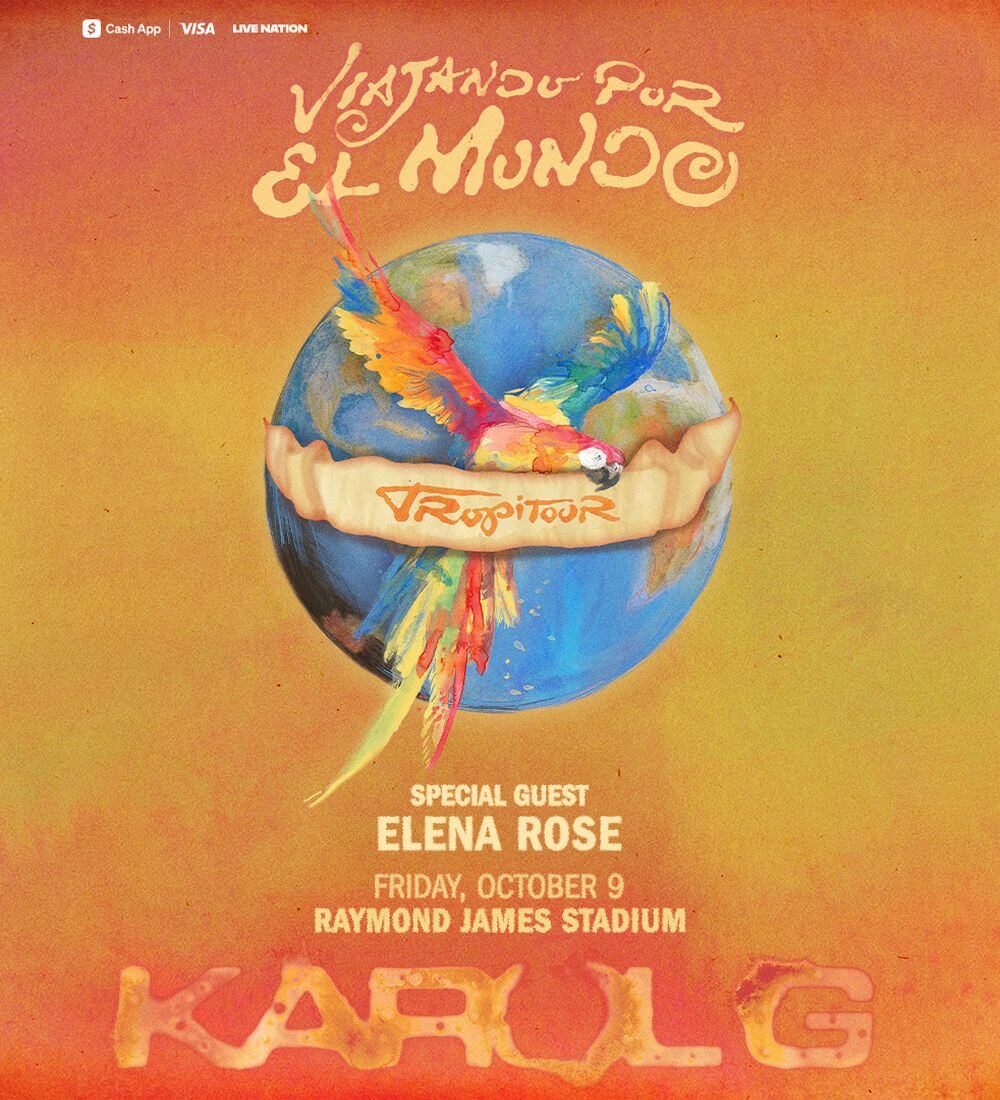 Gana boletos para Karol G en Tampa